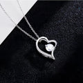 Heart Shape Zirconia Necklace