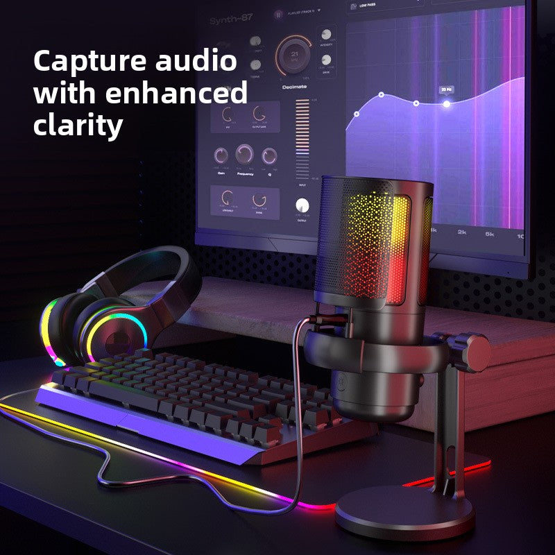 USB Live Microphone with Cantilever Arm